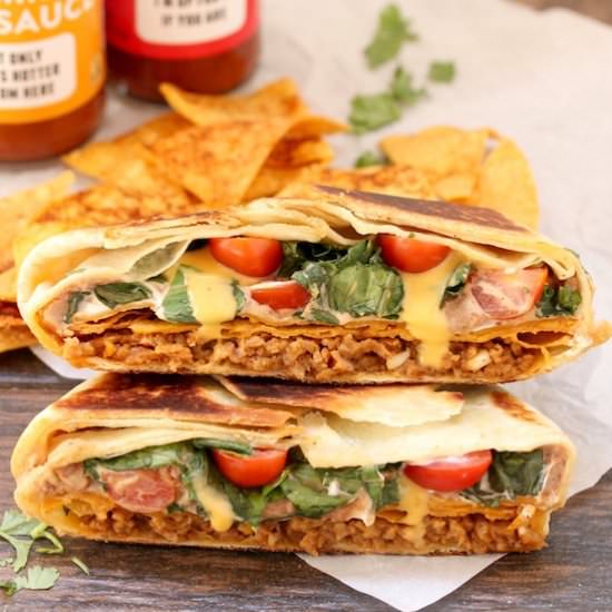 Vegan Crunchwrap Supreme