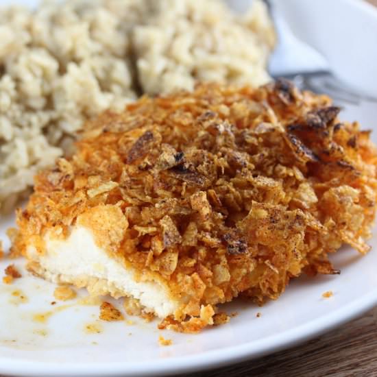 Kettle Chip Crusted Chicken