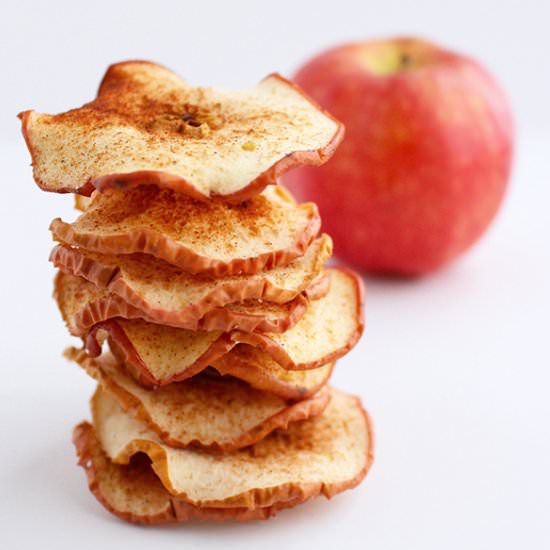 Homemade Baked Cinnamon Apple Chips