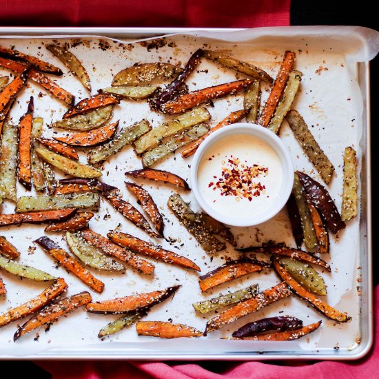 Za’atar Sweet Potato Fries