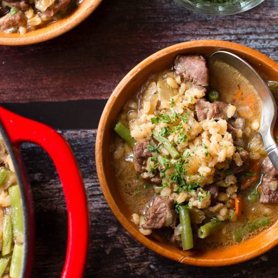 Lamb & Barley Stew