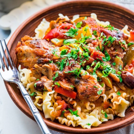 Chicken Cacciatore