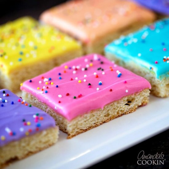 Frosted Sugar Cookie Bars