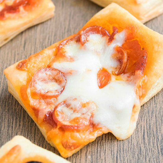 Puff Pastry Pizza Tarts