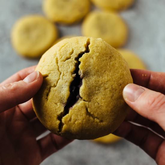 Peanut Butter and Jelly Cookies