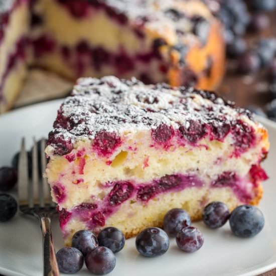 Blueberry Lemon Cake