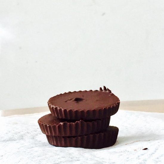 3-Ingredient Chocolate Cups