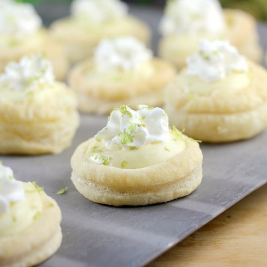 5 Ingredient Coconut Lime Tarts