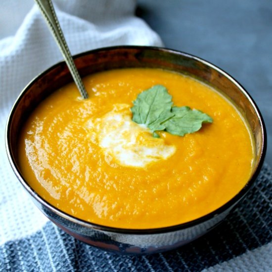 Carrot Turmeric Ginger Soup