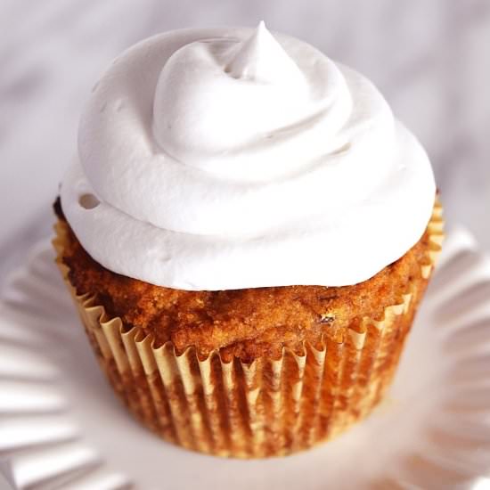 Vegan Carrot Cake Cupcakes