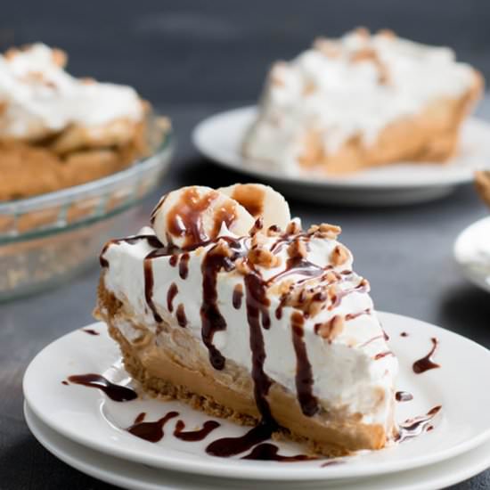 Easy Banoffee Cream Pie