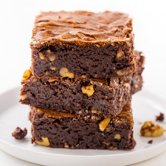 Brown Butter Walnut Brownies