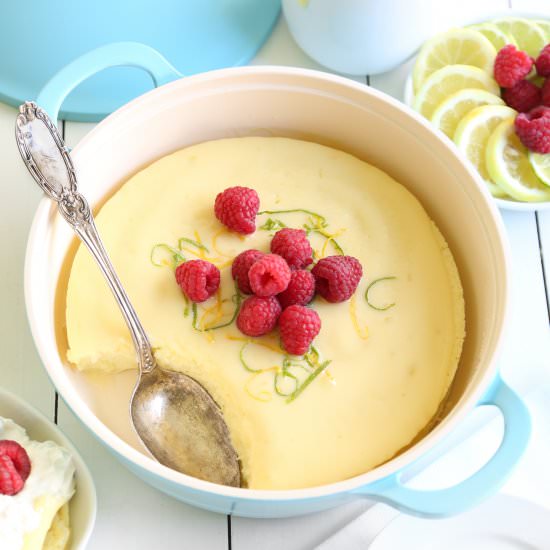 Baked Lemon Pudding