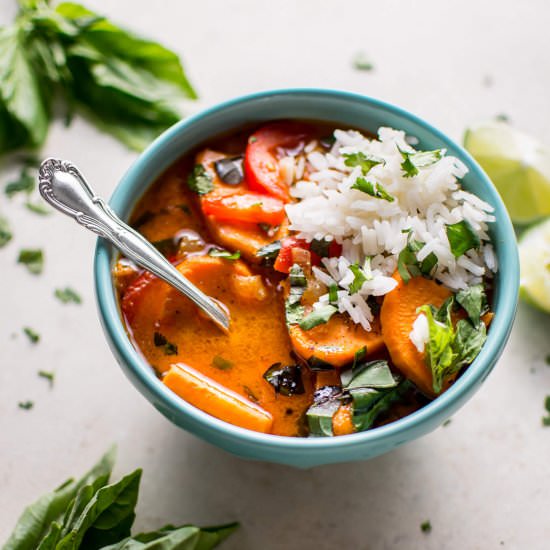 Thai Sweet Potato Coconut Curry