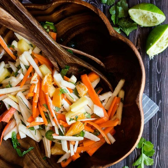 Jicama-Carrot Slaw