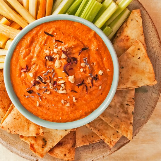 Roasted Red Pepper Dip: Muhammara