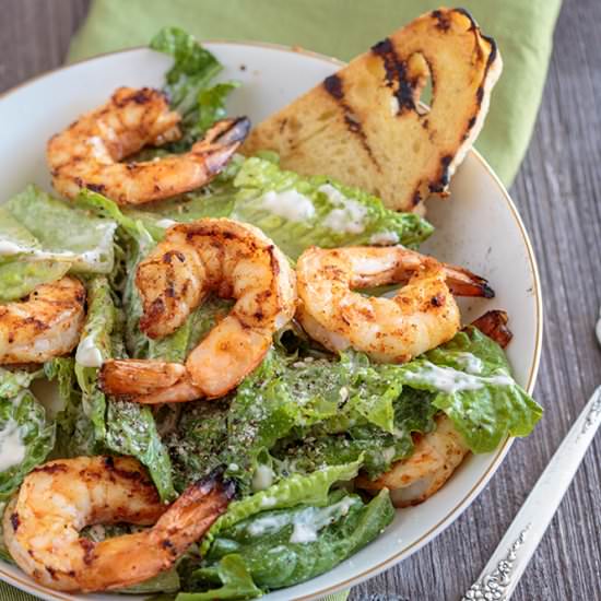 SW Grilled Shrimp Caesar Salad