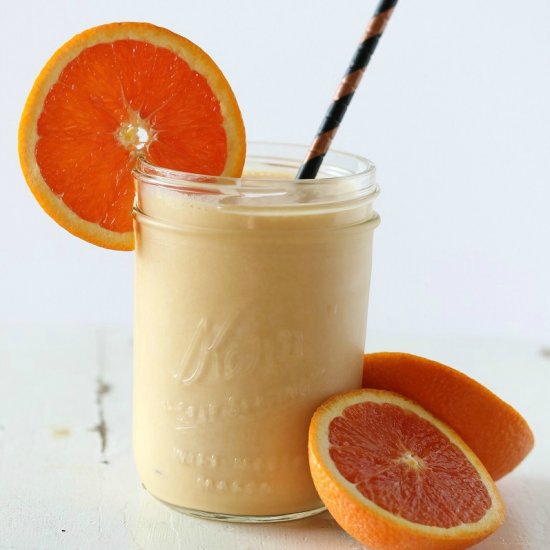 Orange Coconut Protein Smoothie