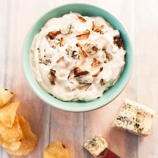 Blue Cheese and Shallots Dip