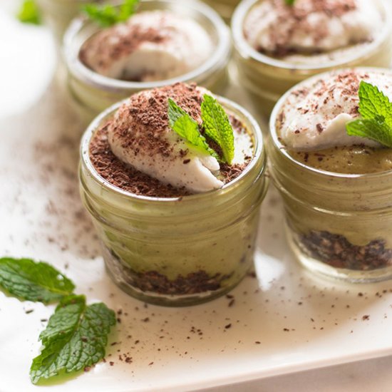 Mini Grasshopper Pies