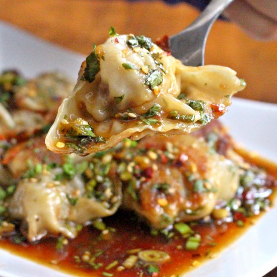 Sweet & Spicy Potstickers