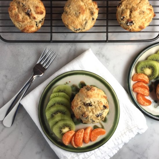 Irish Soda Bread Muffins