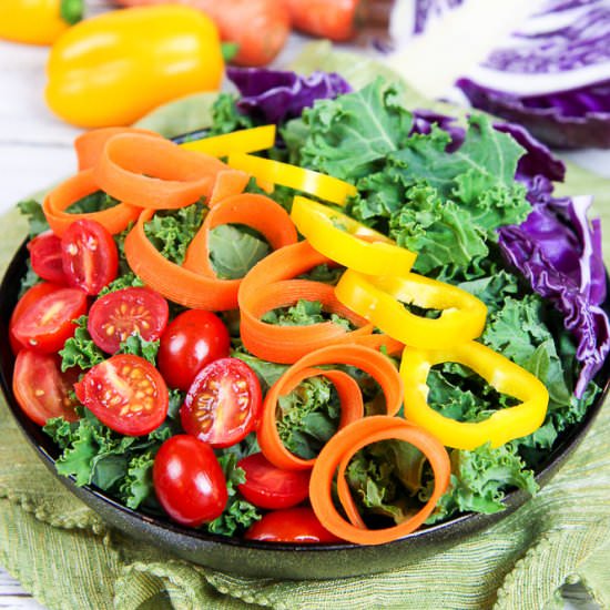 Vegan Rainbow Salad