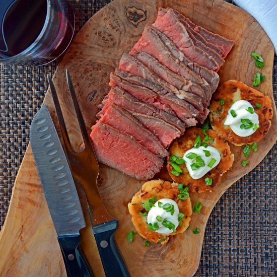 Reverse Seared New York Strip Steak