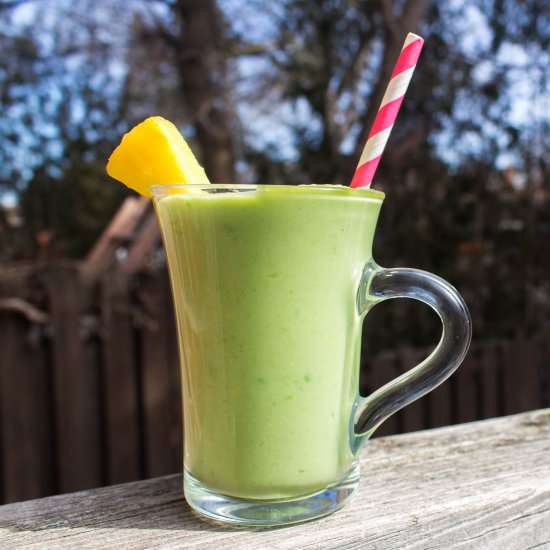 Avocado Maple Pineapple Milkshake