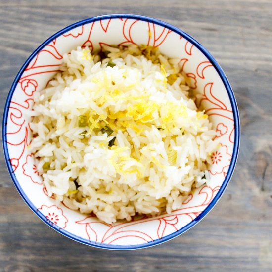 Baked Lemon Rice