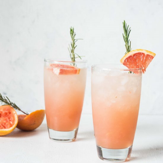 Grapefruit Rosemary Spritzer