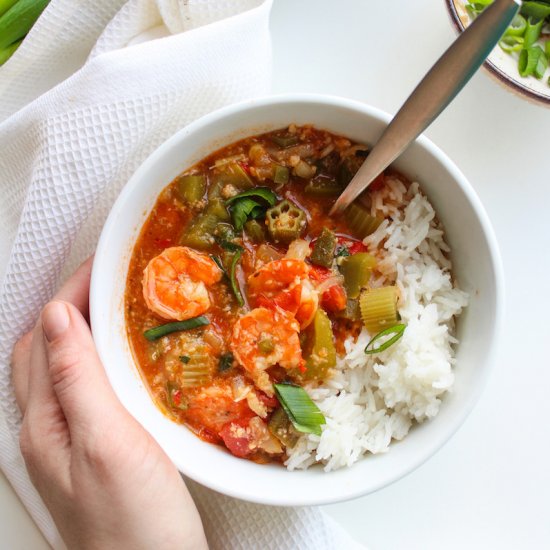 Fast Seafood Gumbo