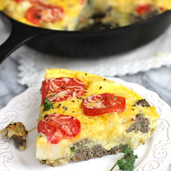 Sausage Potato Breakfast Frittata