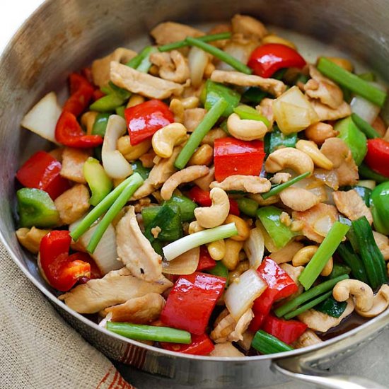 Thai Cashew Chicken