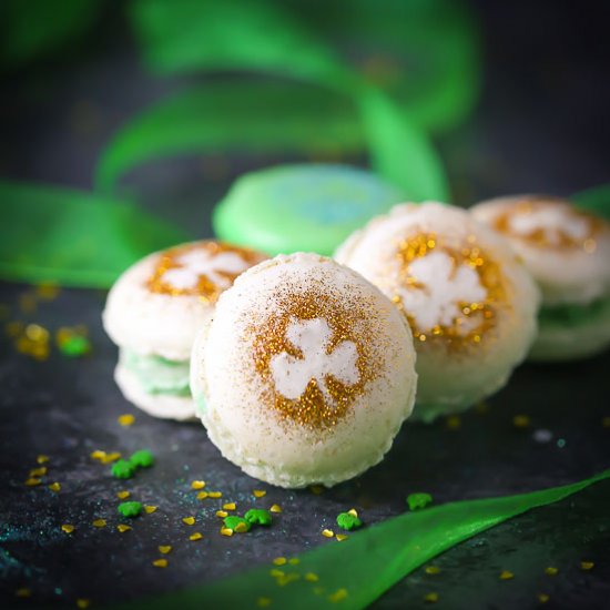 Shamrock Macarons