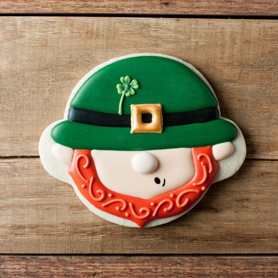 Whistling Leprechaun Cookies