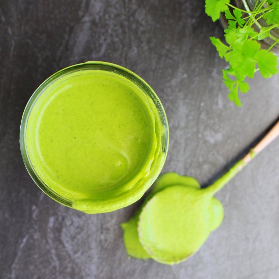 Creamy Parsley Salad Dressing