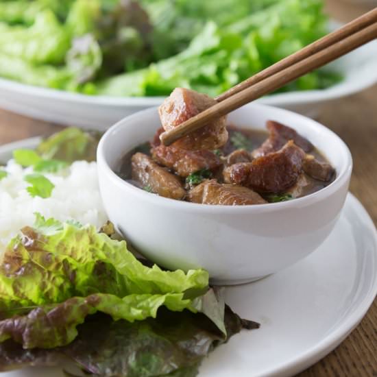 Vietnamese Coconut Braised Pork