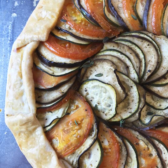 Ratatouille Tart