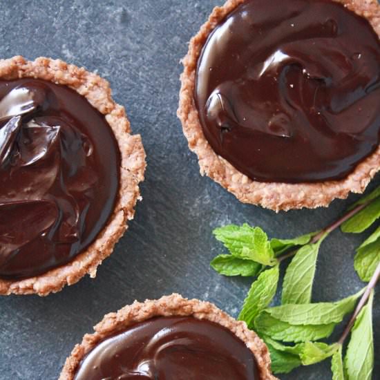 Mint Chocolate Tarts