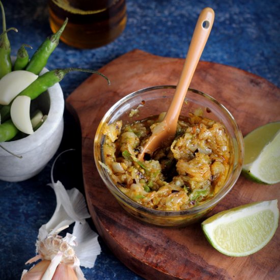 Chili Garlic Chutney