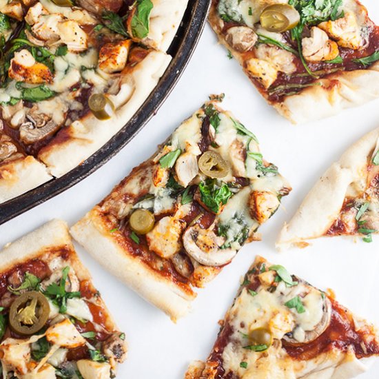 Smoky BBQ Chicken Pizza