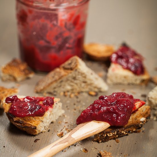 Simple Cranberry-Clementine Spread