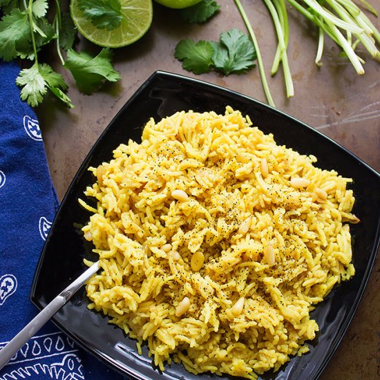 Buttery Lime Rice Recipe