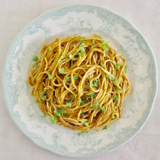 Creamy Vegan Tomato Sauce Pasta