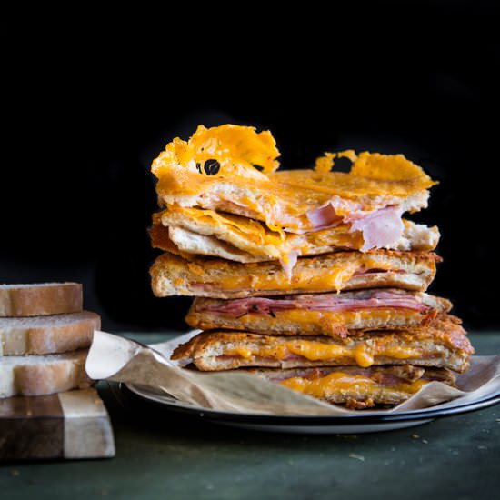 Sourdough Grilled Ham & Cheese