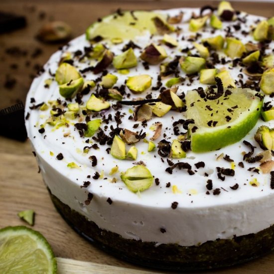 Pistachio & Lime Cheesecake