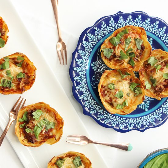 Kid-Friendly Sausage Lasagna Cups