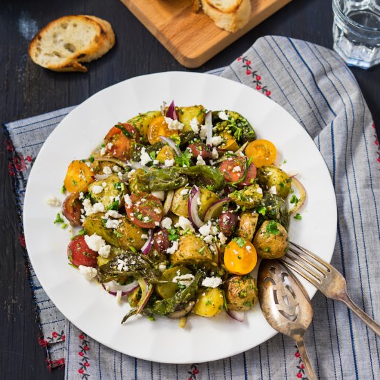 Mediterranean Style Potato Salad