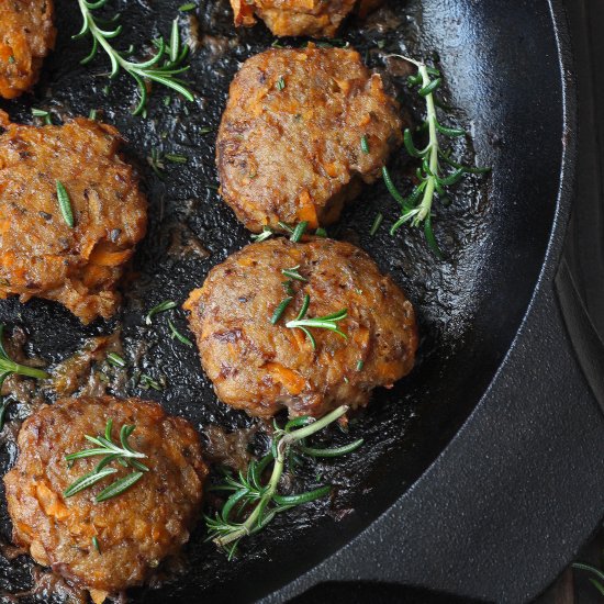 Turkey Sweet Potato Nuggets